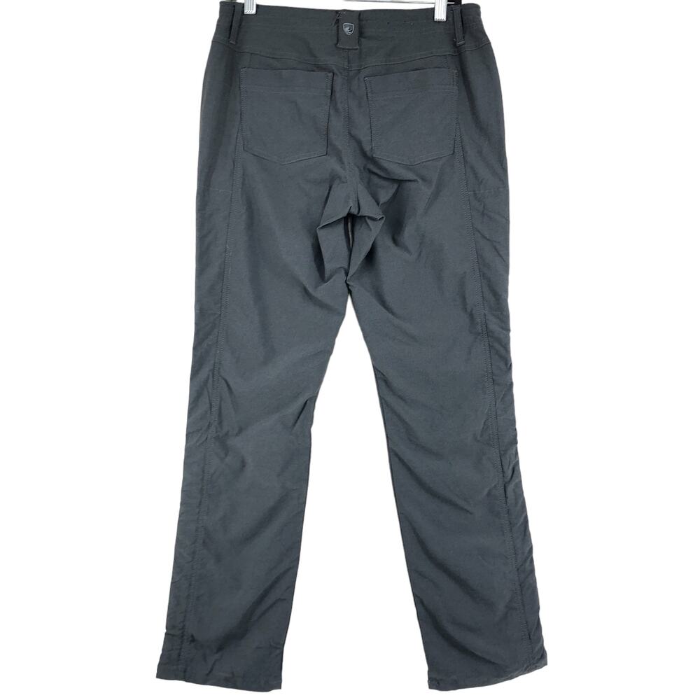 Kuhl Womens Size 8R Grey Zip Thigh Pocket Outdoor Adventure Pants Stretch - Picture 5 of 15